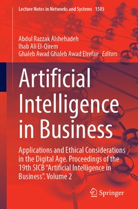 Abbildung von: Artificial Intelligence in Business - Springer