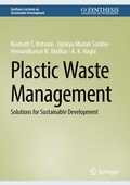 Cover: Plastic Waste Management - Springer