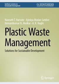 Enlarge image Cover: Plastic Waste Management - Springer