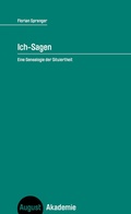 Cover: Ich-Sagen - August Verlag