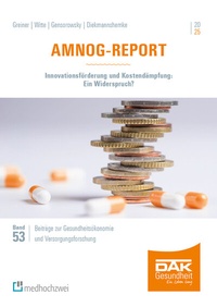Abbildung von: AMNOG-Report 2025 - medhochzwei Verlag