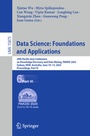 Cover: Data Science: Foundations and Applications - Springer