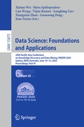 Cover: Data Science: Foundations and Applications - Springer