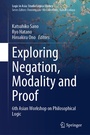 Cover: Exploring Negation, Modality and Proof - Springer
