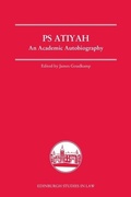 Cover: PS Atiyah - Edinburgh University Press