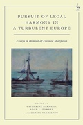 Cover: Pursuit of Legal Harmony in a Turbulent Europe - Hart Publishing
