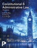 Cover: Constitutional and Administrative Law - Pearson Education Limited
