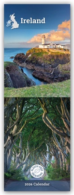 Abbildung von: Irland 2026 - Slimline-Kalender - Brown Trout-Auslieferer Flechsig