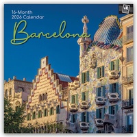 Abbildung von: Barcelona 2026 - 16-Monatskalender - Brown Trout-Auslieferer Flechsig