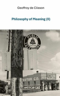 Cover of  Philosophy of Meaning II - BoD - Books on Demand