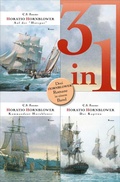 Cover: Hornblower auf der Hotspur / Kommandant Hornblower / Der Kapit&auml;n - Drei Romane in einem Band - Fischer Taschenbuch
