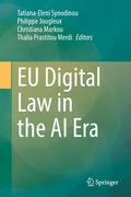 Cover: EU Digital Law in the AI Era - Springer