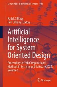 Enlarge image Cover: Artificial Intelligence for System Oriented Design - Springer