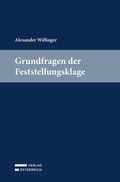 Cover: Grundfragen der Feststellungsklage - Verlag &Ouml;sterreich