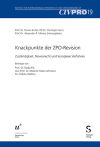 Abbildung von: Knackpunkte der ZPO-Revision - Stämpfli Verlag