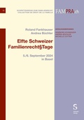 Abbildung von: Elfte Schweizer Familienrecht§Tage - Stämpfli Verlag