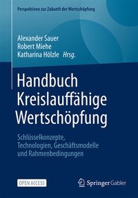 Abbildung von: Handbuch Kreislauffähige Wertschöpfung - Springer Gabler