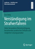 Abbildung von: Verständigung im Strafverfahren - Springer
