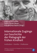 Cover: Internationale Zug&auml;nge zur Geschichte der P&auml;dagogik der fr&uuml;hen Kindheit - Verlag Barbara Budrich