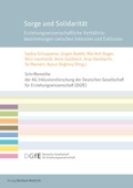 Cover: Sorge und Solidarit&auml;t - Verlag Barbara Budrich