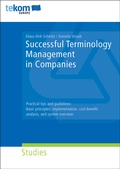 Cover: Successful Terminology Management in Companies - tcworld