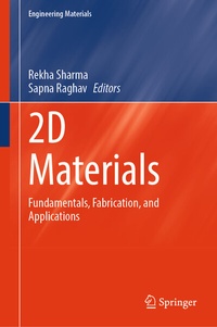 Enlarge image Cover: 2D Materials - Springer Nature Switzerland AG