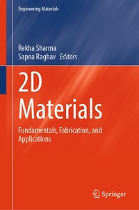 Enlarge image Cover: 2D Materials - Springer