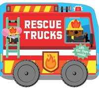 Enlarge image Cover: Spin & Lift: Rescue Trucks - Cartwheel Books
