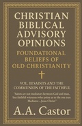 Cover: Christian Biblical Advisory Opinions - A.A. Castor