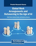 Cover: Global Work Arrangements and Outsourcing in the Age of AI - Business Science Reference