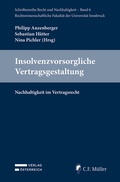 Cover: Insolvenzvorsorgliche Vertragsgestaltung - Verlag &Ouml;sterreich