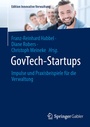 Cover: GovTech-Startups - Springer Gabler