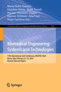 Cover: Biomedical Engineering Systems and Technologies - Springer