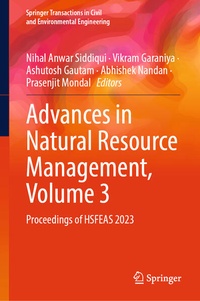 Enlarge image Cover: Advances in Natural Resource Management, Volume 3 - Springer Nature Switzerland AG