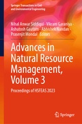 Cover: Advances in Natural Resource Management, Volume 3 - Springer