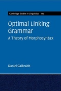 Cover: Optimal Linking Grammar: Volume 170 - Cambridge University Press