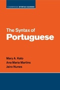 Cover: The Syntax of Portuguese - Cambridge University Press