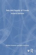 Cover: Sale and Supply of Goods - Routledge