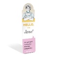 Cover: Knock Knock Hello, I'm Jane! Literary Bookmark - Knock Knock