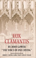 Cover: Vox Clamantis by John Gower: "The Voice of One Crying" - D.S. Brewer