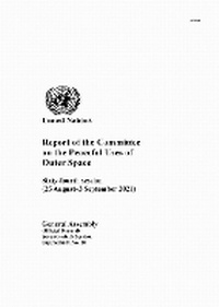 Abbildung von: Report of the Committee on the Peaceful Uses of Outer Space - United Nations