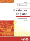 Cover: 12 estudios de piano - Melos