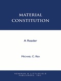 Cover: Material Constitution - Bloomsbury eBooks US