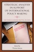 Cover: Strategic Analysis in Support of International Policy Making - Rowman & Littlefield Publishers