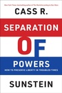 Cover: Separation of Powers - MIT Press