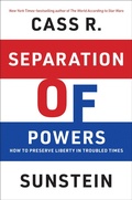 Cover: Separation of Powers - MIT Press