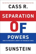 Cover: Separation of Powers - MIT Press