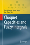 Cover: Choquet Capacities and Fuzzy Integrals - Springer