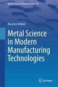 Cover: Metal Science in Modern Manufacturing Technologies - Springer