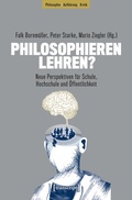 Cover: Philosophieren lehren? - transcript